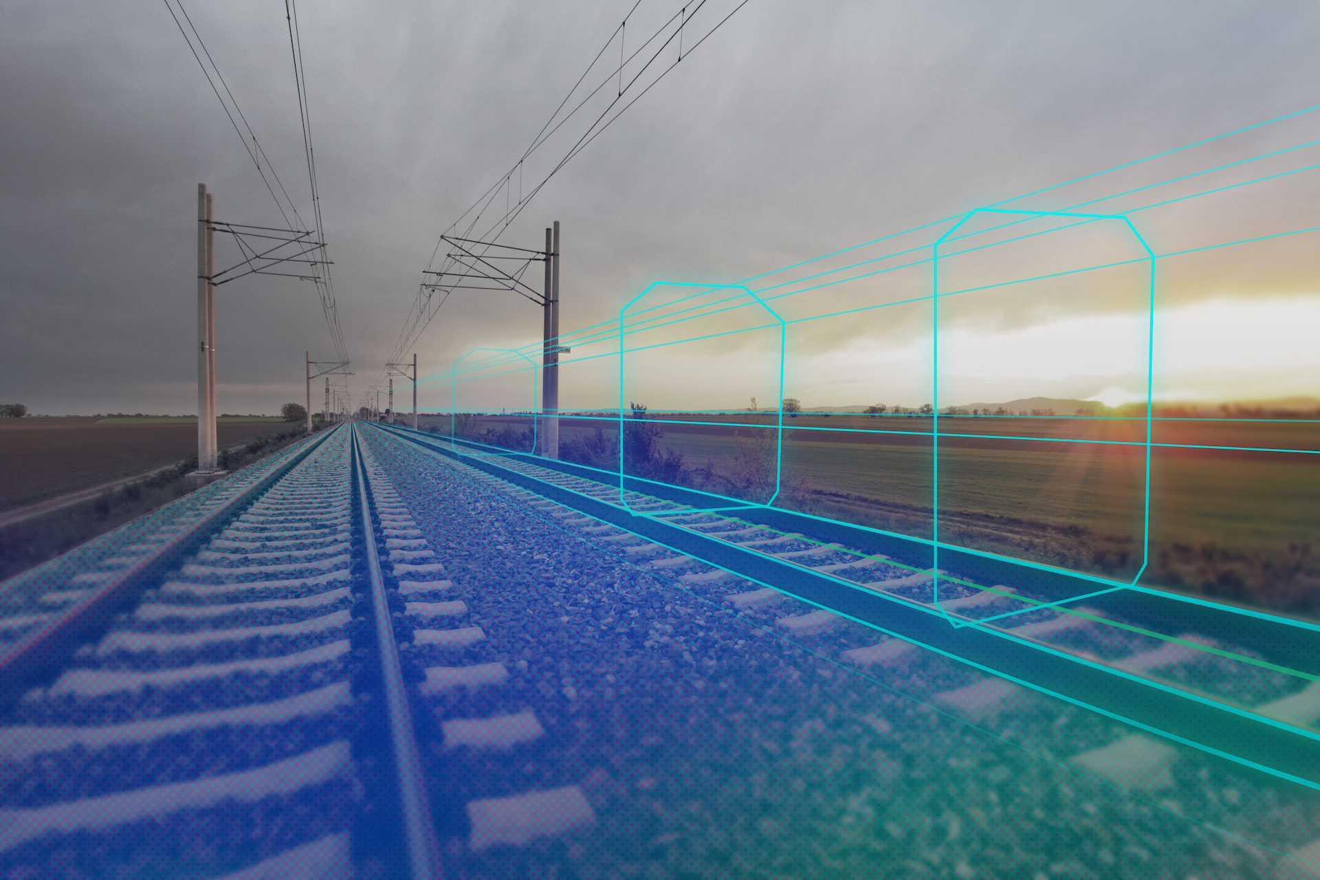 Railway track scan