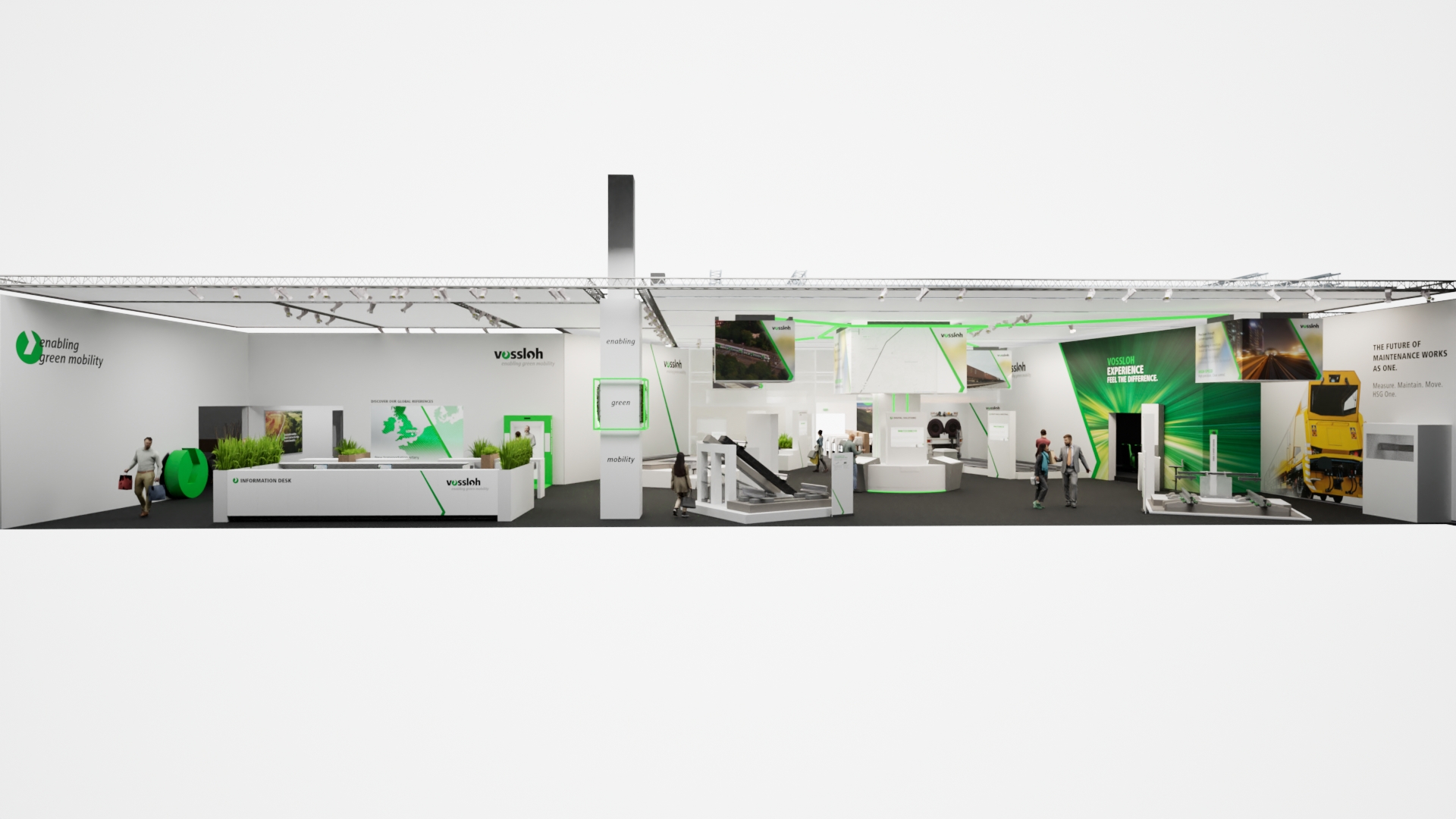 Vossloh-Stand auf der InnoTrans