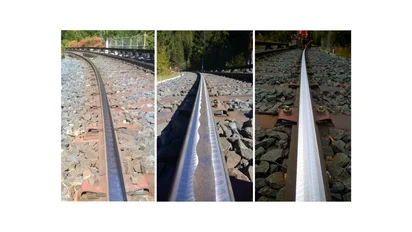 Machining out corrugations using the Flexis System.