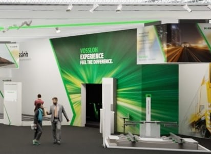 Vossloh-Stand auf der InnoTrans
