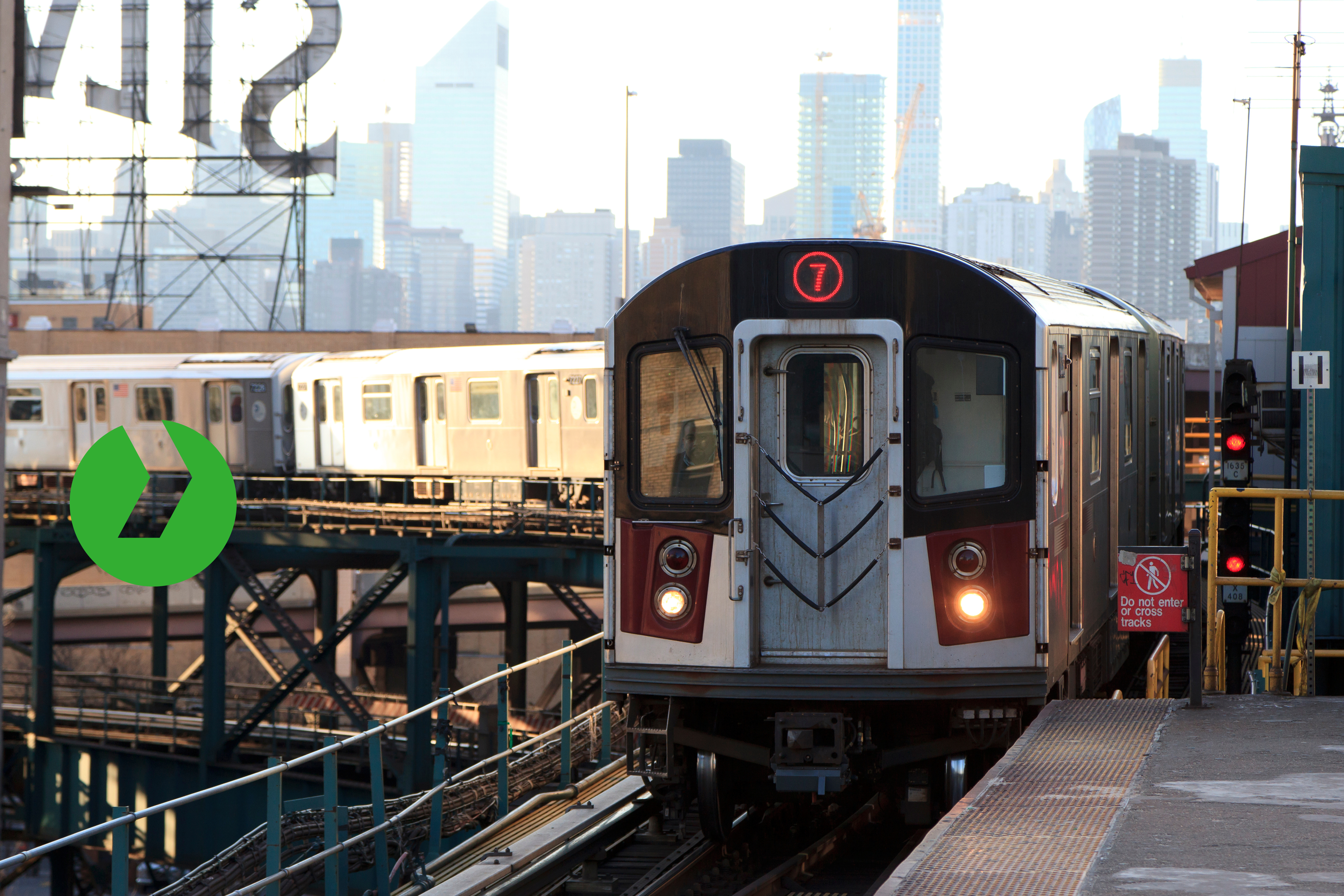 Railway line through the forest